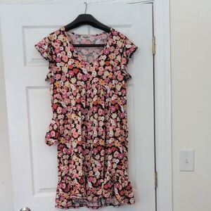 Floral Print Dress